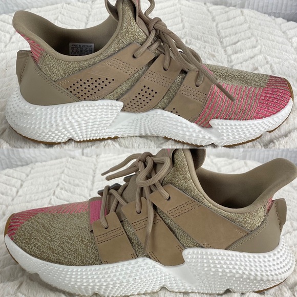Adidas Prophere Pink/Tan CQ2128 Sneakers Size 6 - Picture 4 of 16
